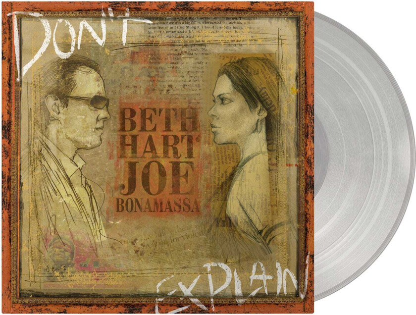 Beth Hart, Beth Hart & Joe Bonamassa, Joe Bonamassa Don't Explain LP/Vinyl