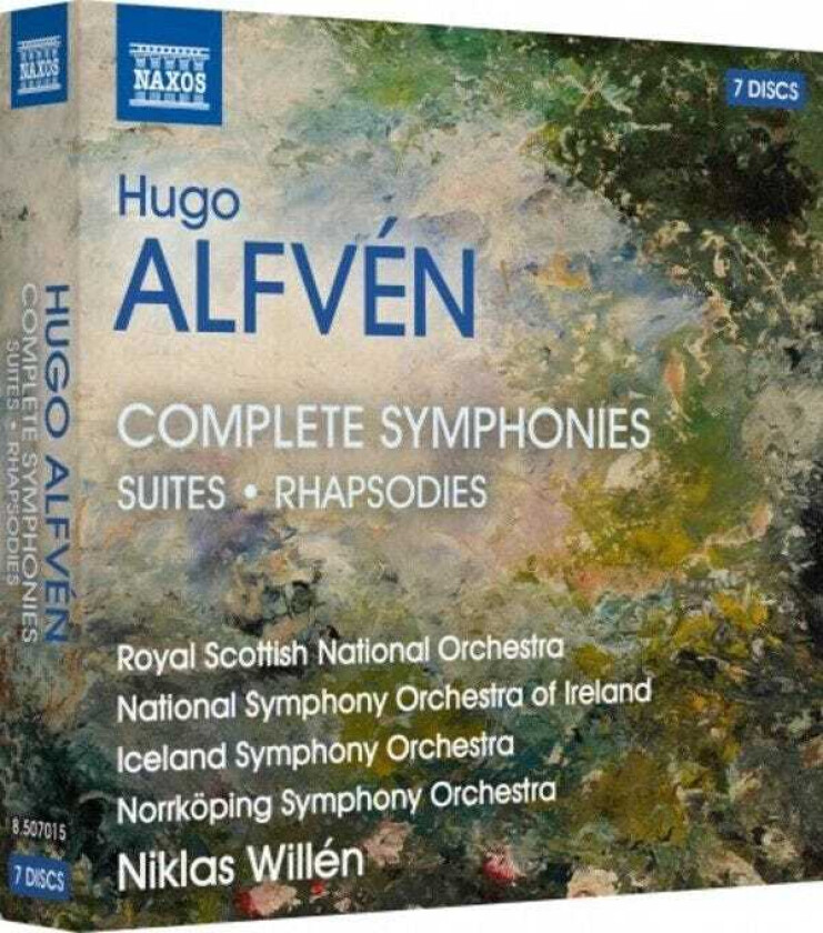 Royal Scottish National Orchestra, National Symphony Orchestra Of Ireland, Iceland Symphony Orchestra, Hugo Alfvén  Alfven: Complete Symphonies; Suites; Rhapsodies  CD