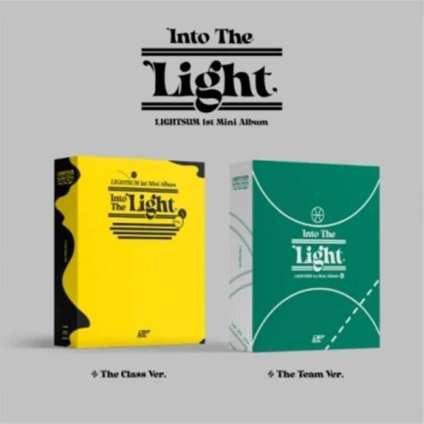 Lightsum Into The Light Random Cover Incl. 84pg Booklet, Lyric Paper, Photo Card, Scratch Card + Mini Pos CD