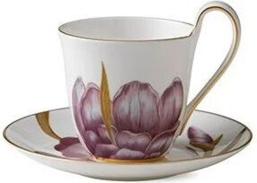 Flora kopp og skål iris