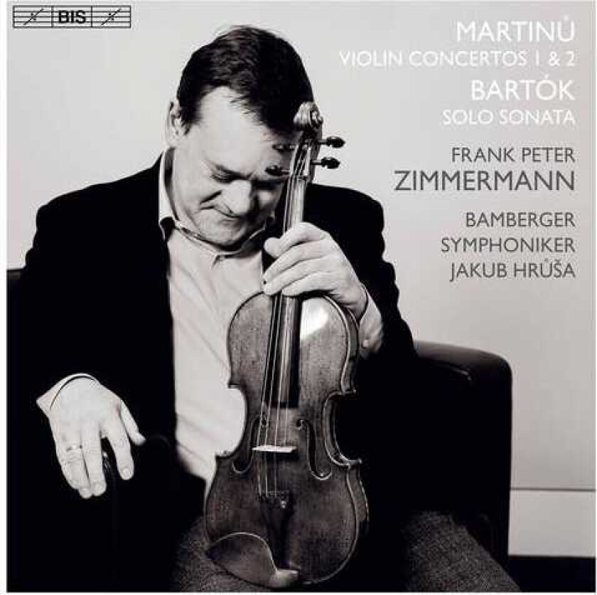 Frank Peter Zimmermann, Bamberger Symphoniker, Jakub Hrusa Violin Concertos 1 & 2; Solo Sonata CD