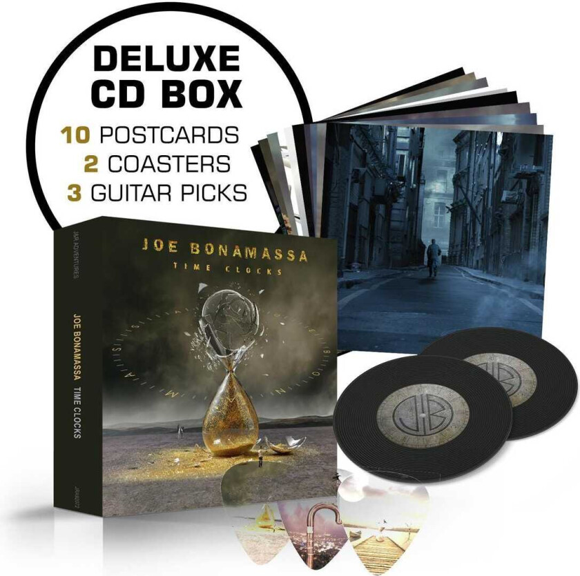 Joe Bonamassa  Time Clocks Deluxe Box  CD