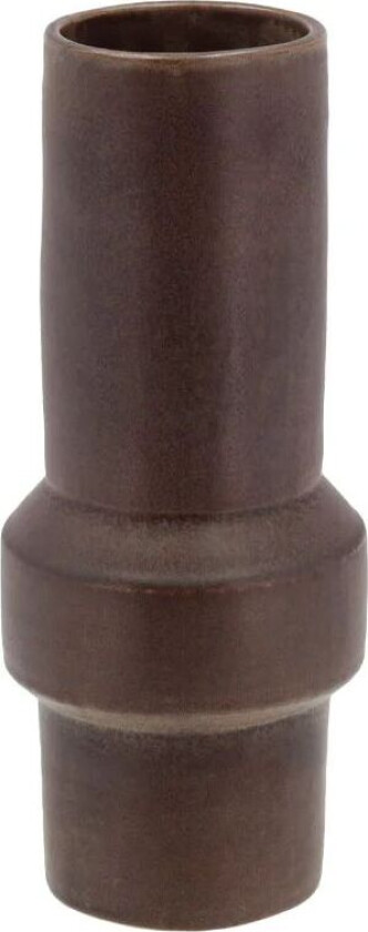 Rost vase Mørkebrun