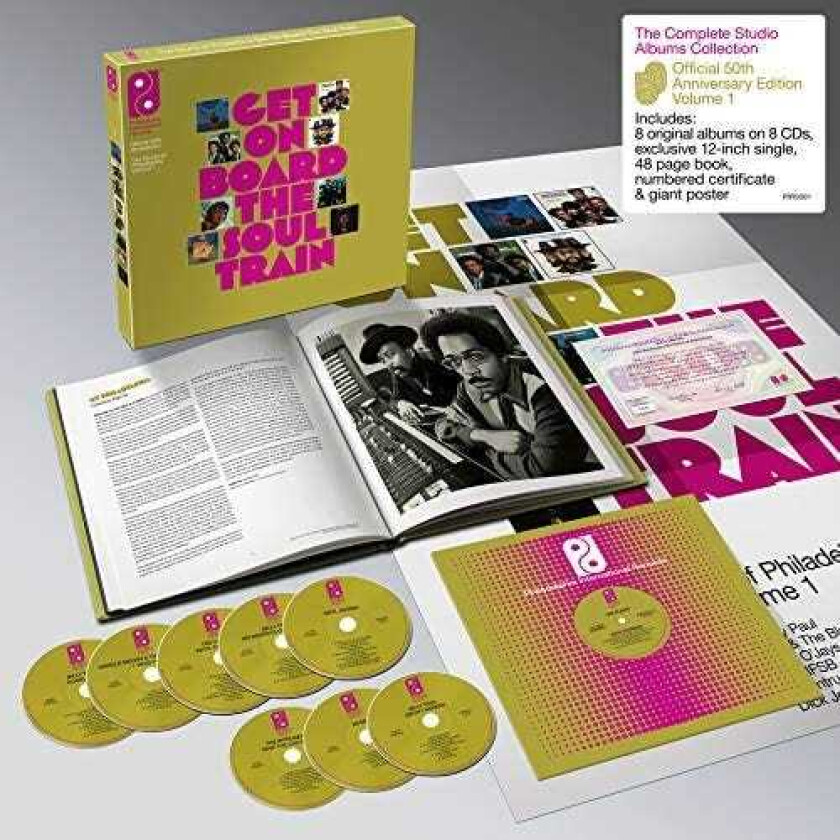 Diverse Artister Get On Board The Soul Train: The Sound Of Philadelphia International Records Volume 1 CD