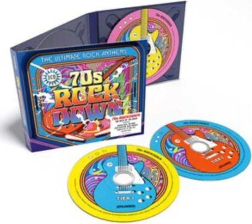 Diverse Artister 70s Rock Down CD
