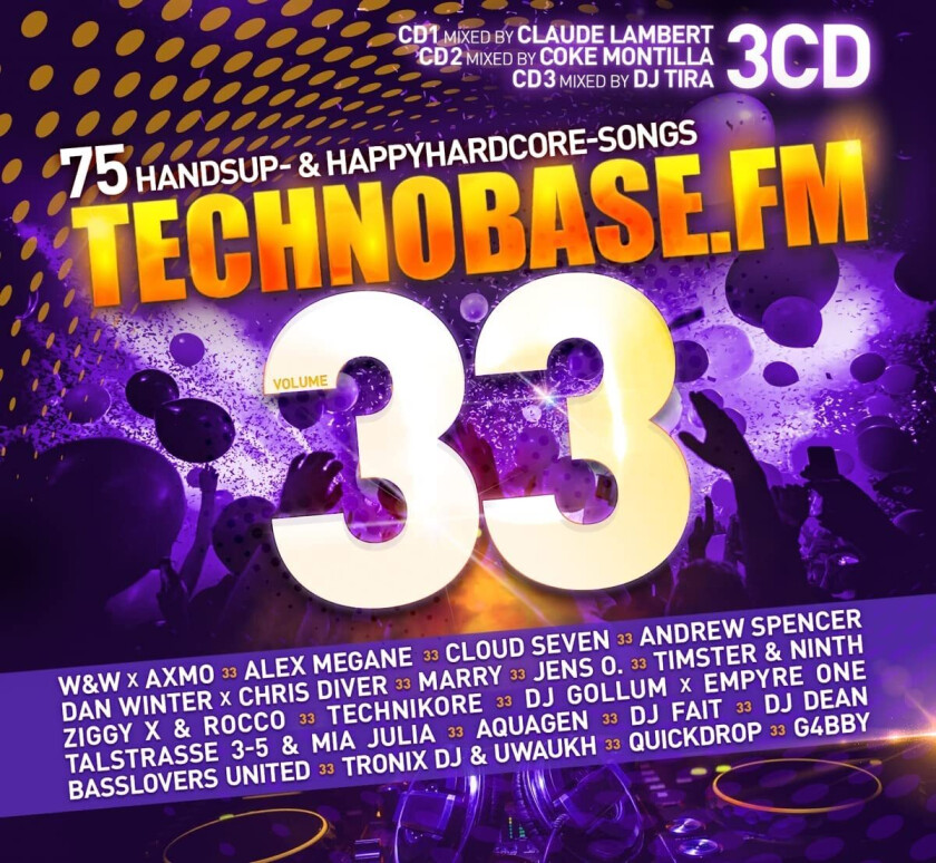 Diverse Electronica Technobase.FM Vol. 33 CD