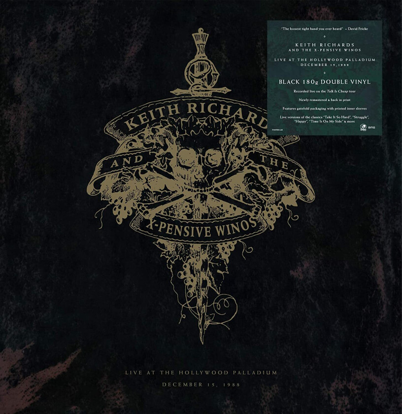 Keith Richards Live At The Hollywood Palladium LP/Vinyl