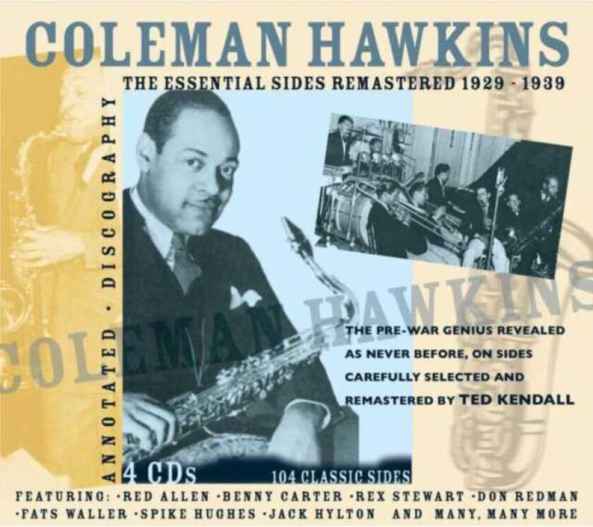 Coleman Hawkins The Essential Sides Remastered 1929 1939 CD