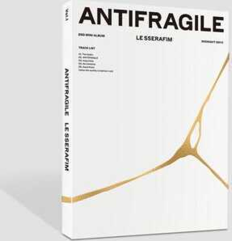 Le Sserafim Antifragile (Standard Version Vol. 1) Incl. Booklet, Postcard, Poster, Photocard And Stickers. CD