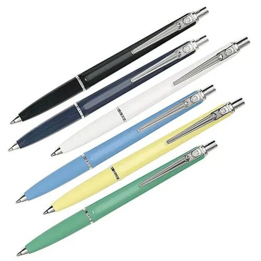 Epoca Plastic Kulepenn Sortert Farger 12-pack