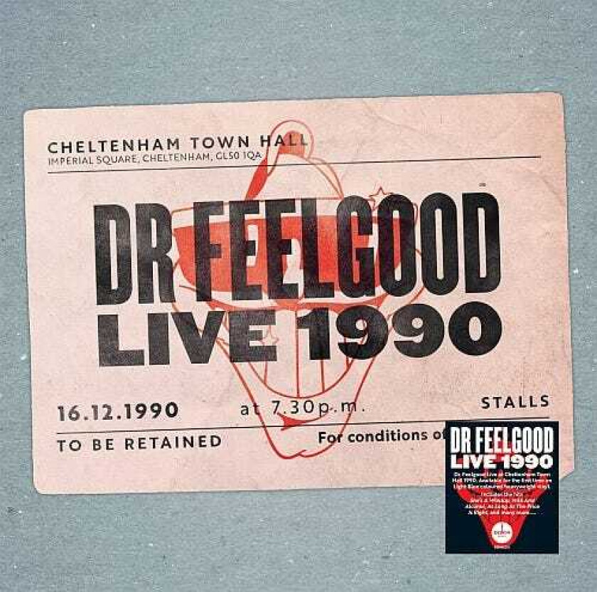 Dr. Feelgood Live 1990 At Cheltenham Town Hall LP/Vinyl