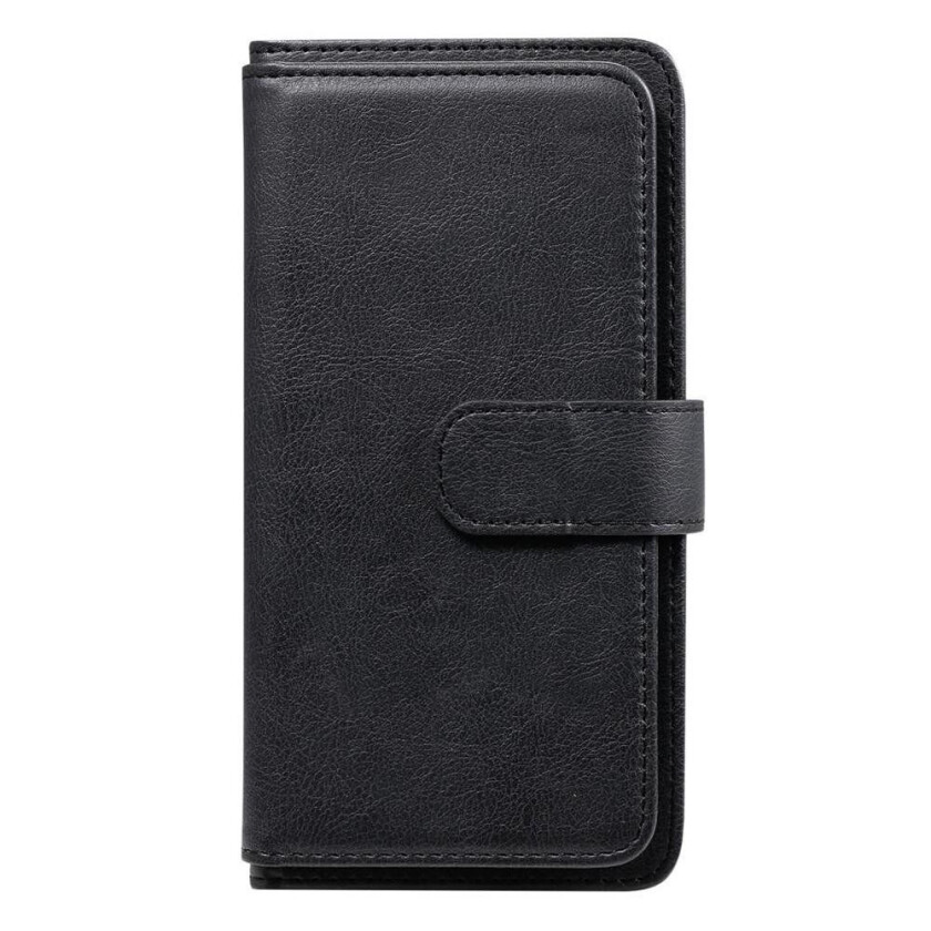 Samsung Galaxy A32 (5G) 10 Slot Flipdeksel i Skinn med Lommebok - Svart