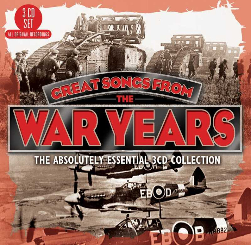 Diverse Jazz, Diverse Artister Great Songs From The War Years: The The Absolutely Essential Collection CD