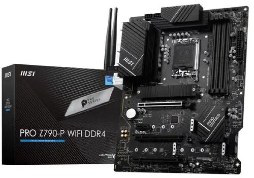 Msi Pro Z790-p Wifi Ddr4 S-1700 Atx Atx Hovedkort