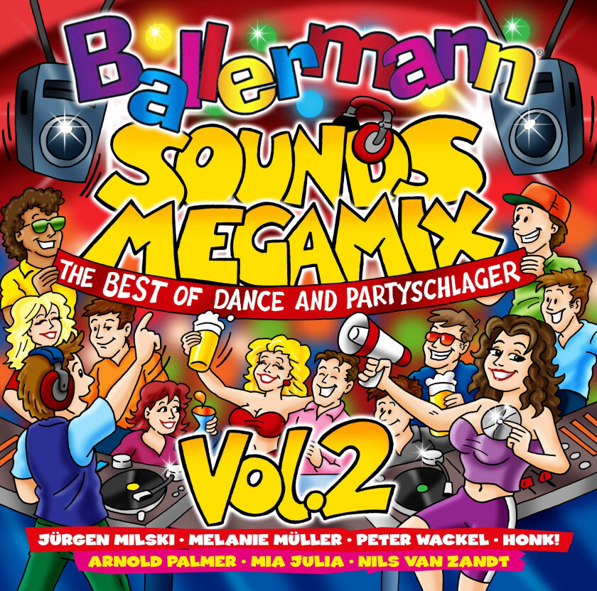 Diverse Artister Ballerman Sounds Megamix 2 CD