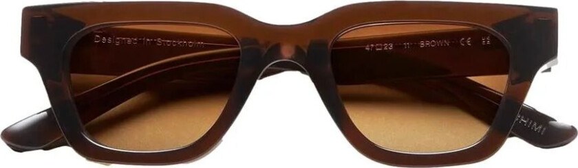 11 Brown Solbriller Brun  unisex