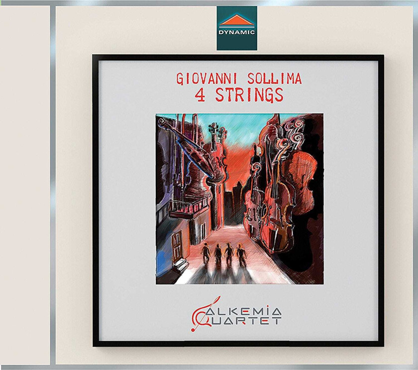 Giovanni Sollima, Alkemia Quartet, Francesco Mastromatteo  Sollima: 4 Strings  CD