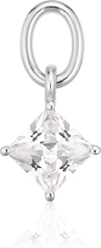 Lati Quattro Sterlingsølv Anheng Til Øredobb Med Zirconia SJ-CH2375-CZ
