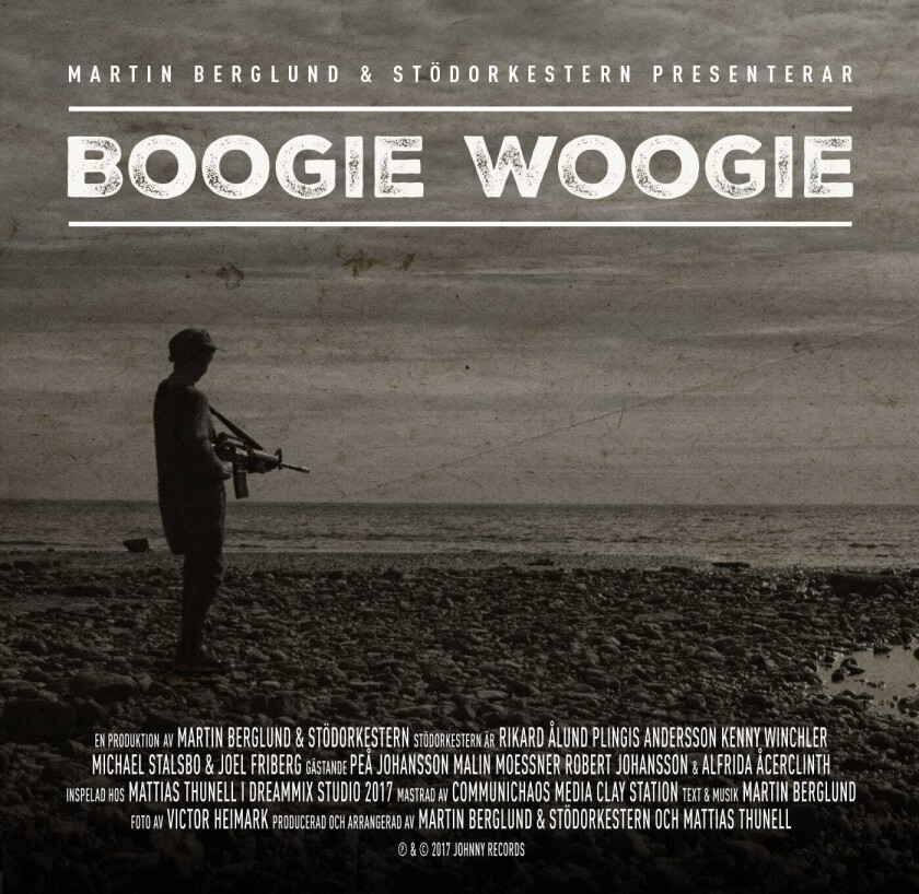 Martin Berglund & Stödorkestern  Boogie Woogie  CD