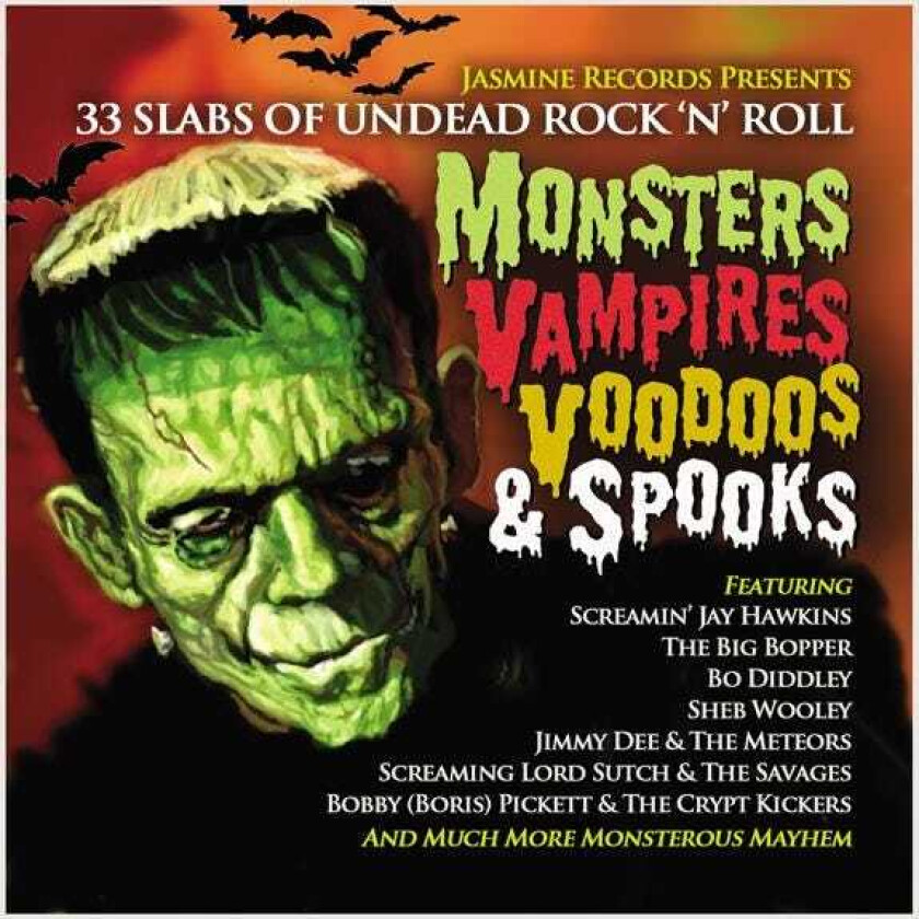Diverse Rock, Diverse Artister Monsters, Vampires, Voiodoos & Spooks CD