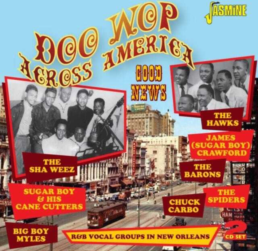 Diverse Artister, Diverse DooWop, Diverse Soul DooWop Across America New Orleans CD
