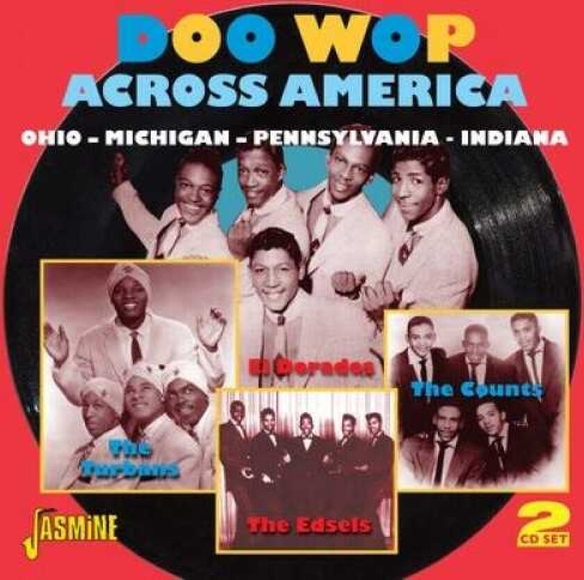 Diverse Artister, Diverse DooWop, Diverse Soul DooWop Across America Ohio, Michigan, Pennsylvania & Indiana CD