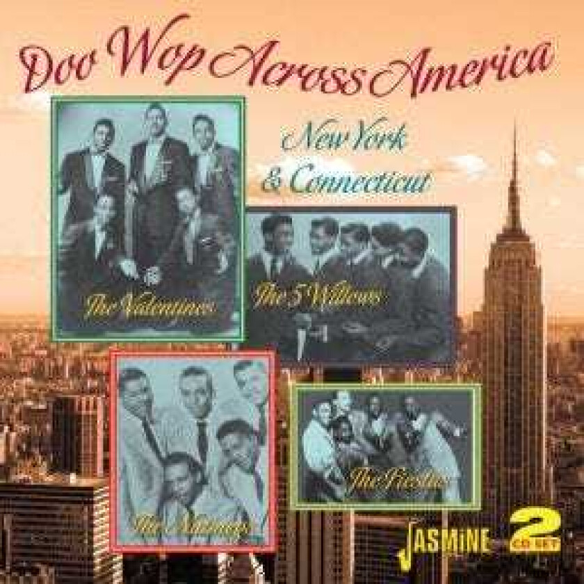 Diverse Artister, Diverse DooWop, Diverse Soul DooWop Across America New York & Connecticut CD