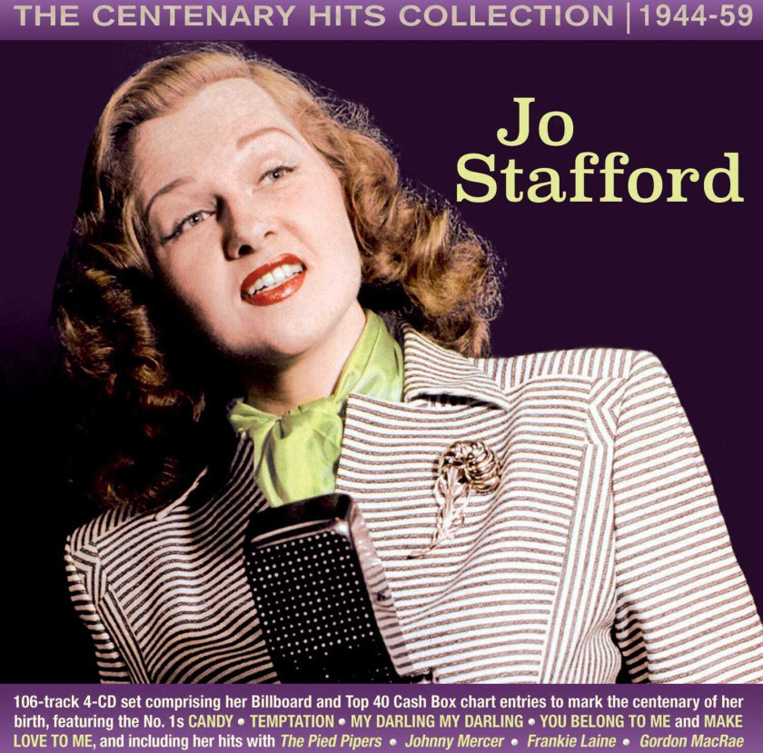 Jo Stafford  Centenary Hits 194459  CD