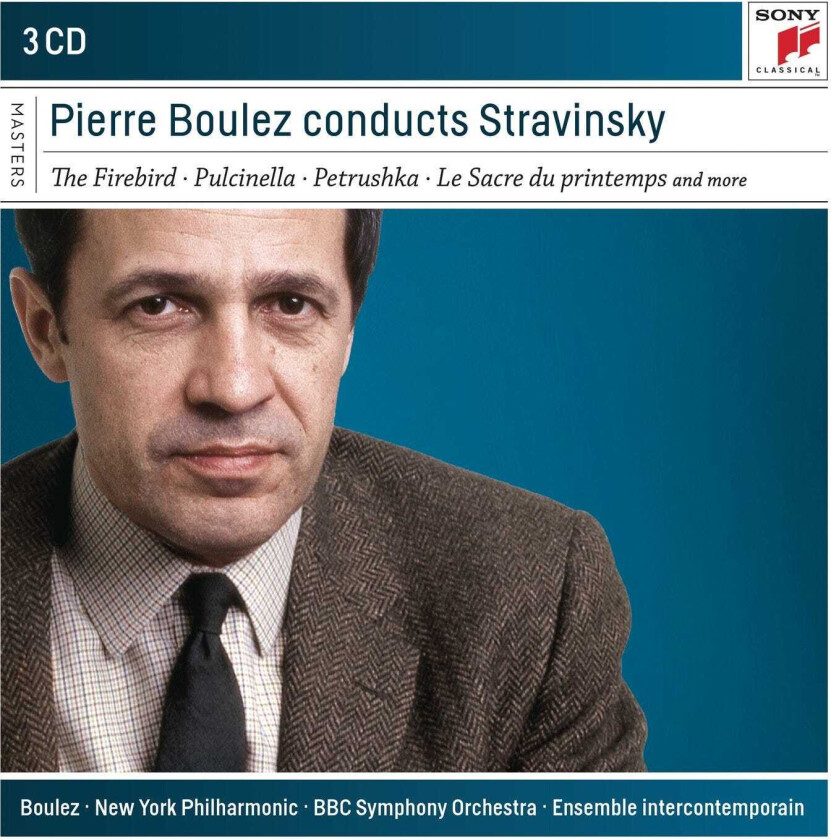 NEW YORK PHILHARMONIC, BBC Symphony Orchestra, Ensemble intercontemporain Pierre Boulez Conducts Stravinsky CD