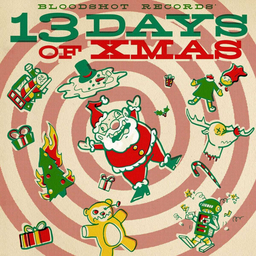 Diverse Jul, Diverse Artister Bloodshot Records: 13 Days Of Xmas LP/Vinyl