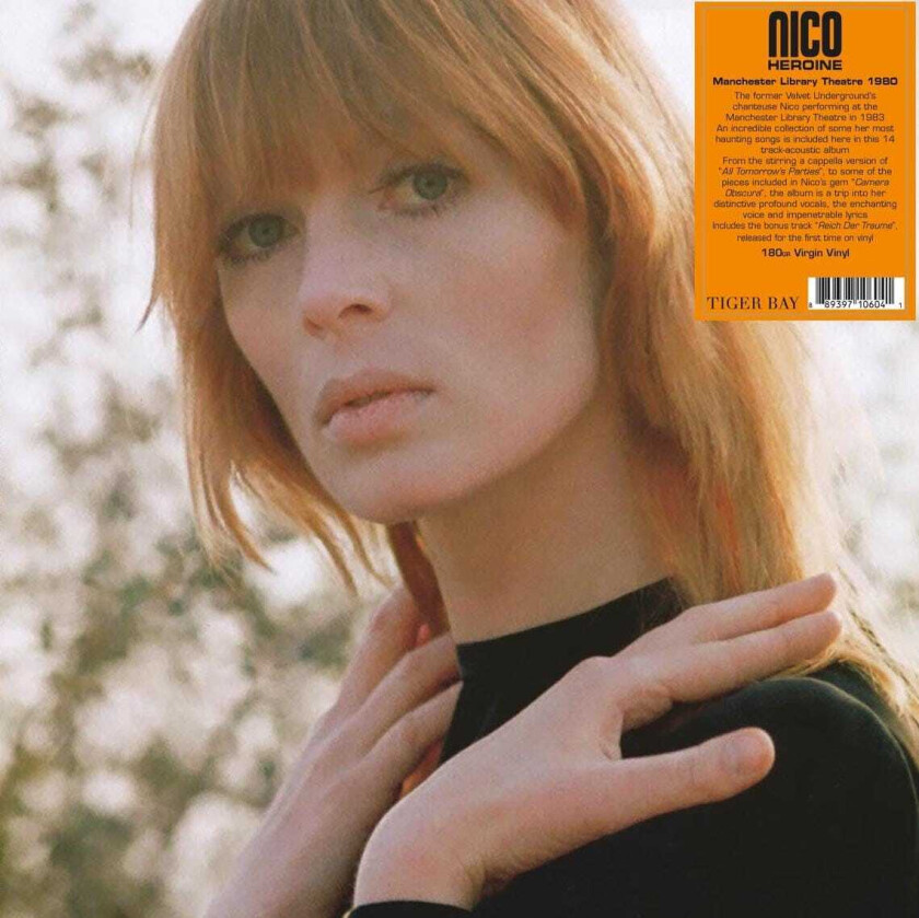 Nico Heroine Manchester Library 1980 LP/Vinyl