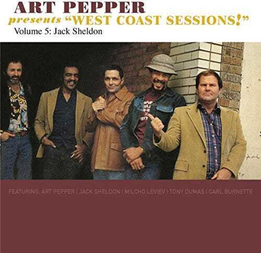 Art Pepper  Art Pepper Presents "West Coast Sessions" Volume 5: Jack Sheldon  CD