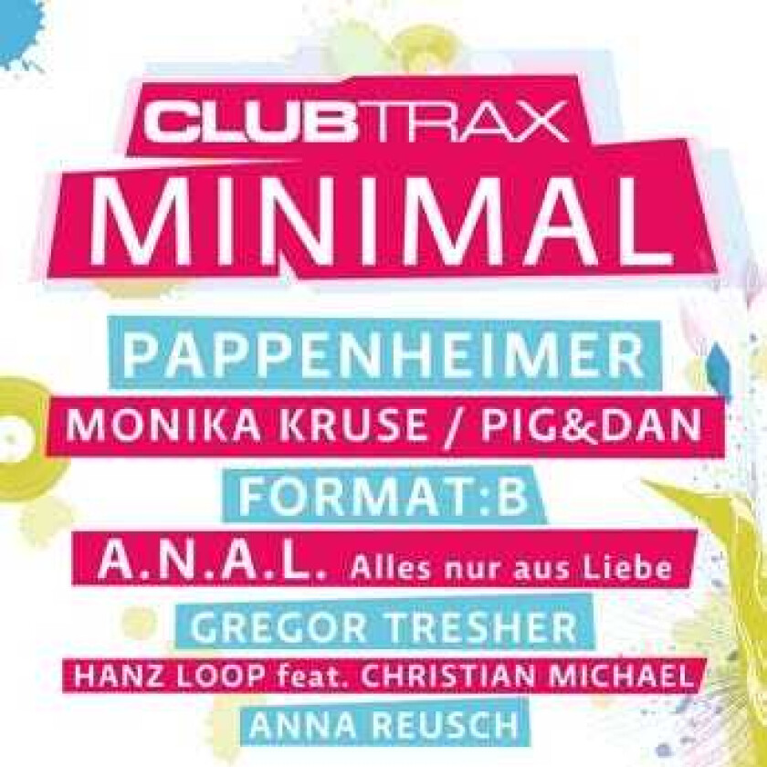 Diverse Dance Club Trax: Minimal CD