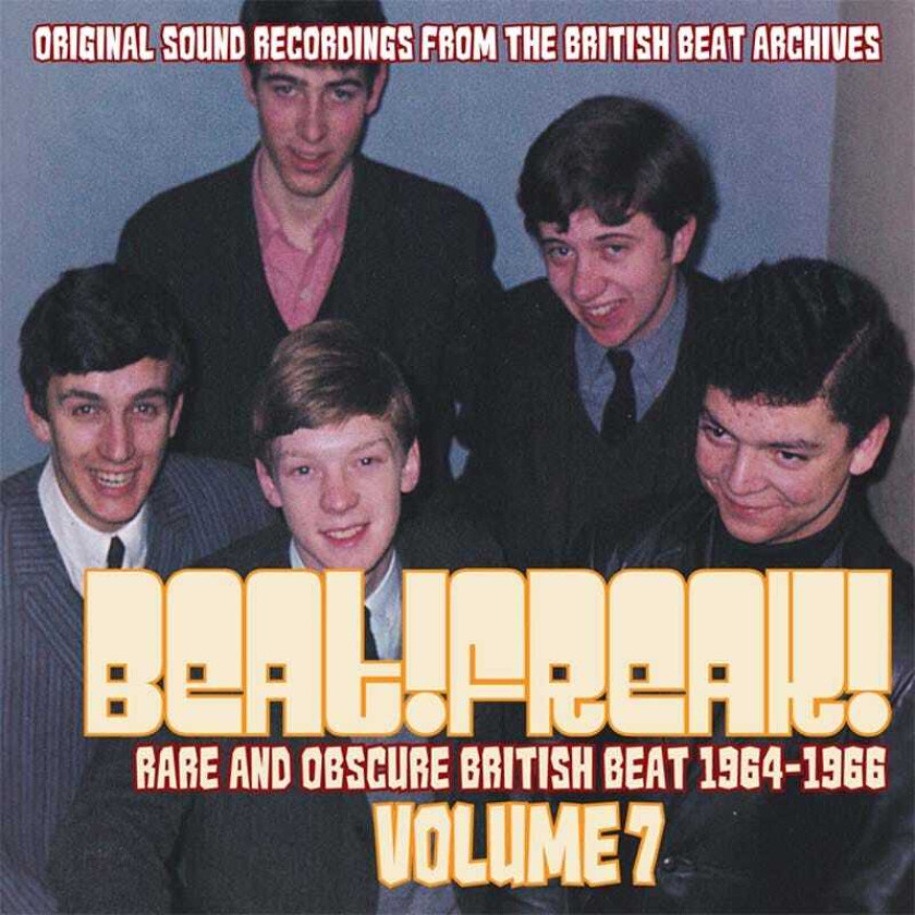 Diverse Artister, Diverse Rock Beat! Freak! 7;Rare Obscure British Beat 6466 CD