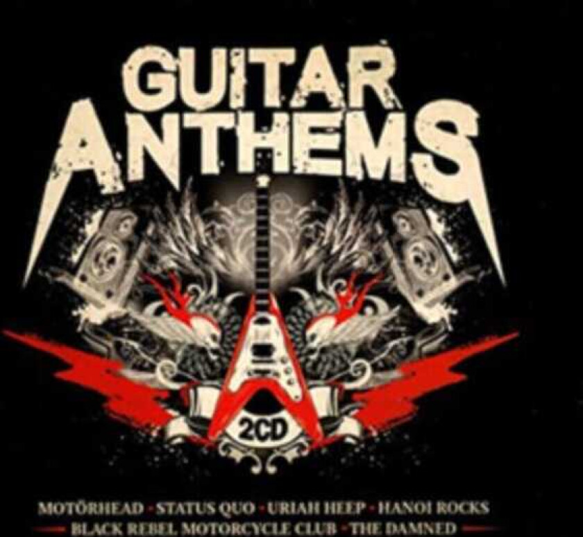 Diverse Artister, Diverse Rock Guitar Anthems CD