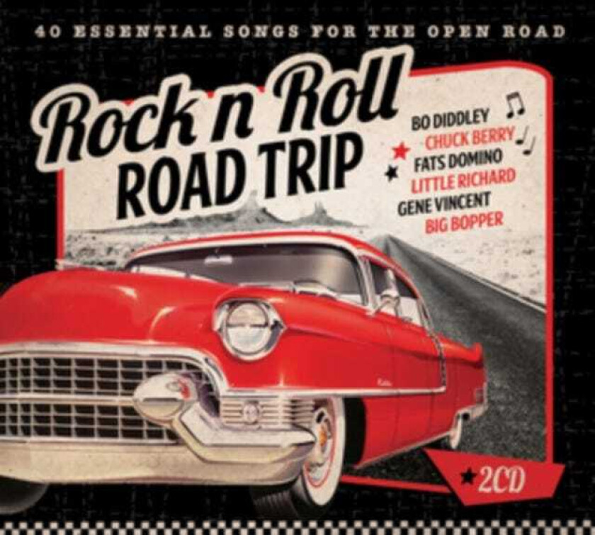 Diverse Artister, Diverse Rock Rock'n'roll Road Trip CD