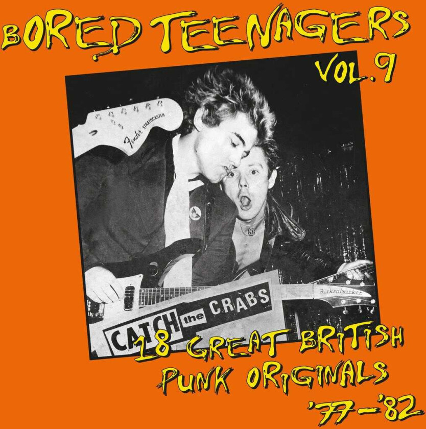 Diverse Artister, Diverse Punk  Bored Teenagers Vol. 9  18 Great British Punk Originals '77'82  LP/Vinyl