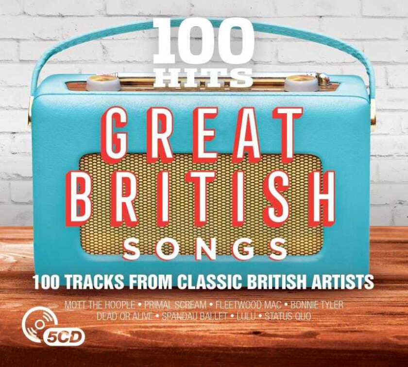 Diverse Artister 100 Hits Great British Songs CD