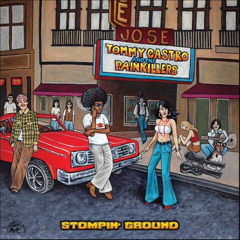 Tommy Castro & The Painkillers, Tommy Castro Stompin' Ground CD