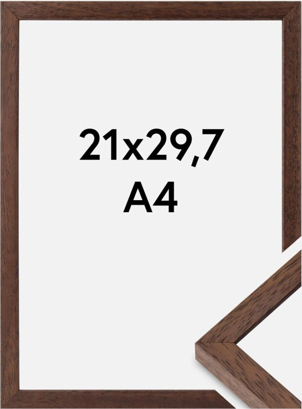 Ramme Ares Akrylglass Teak 21x29,7 Cm (A4)