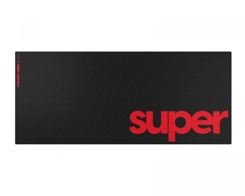 Glas Musematte - Supersize - Xxl - Svart