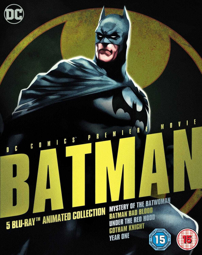 Batman 5 Bluray Animated Collection