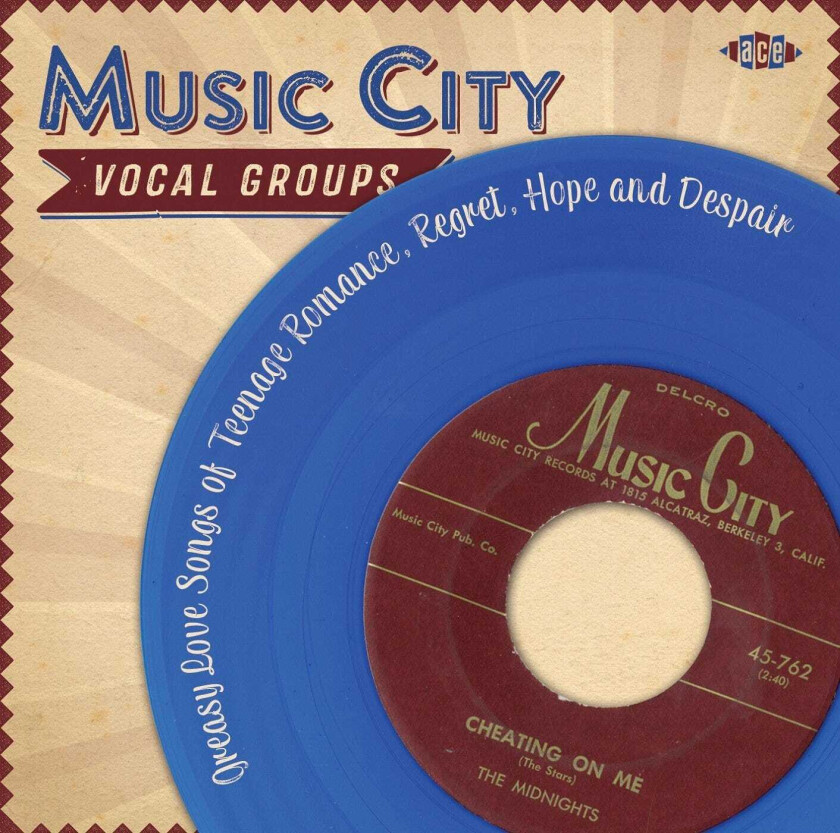 Diverse Artister Music City Vocal Groups Greasy Love Songs Of Teenage Romance, Regret, Hope And Despair CD