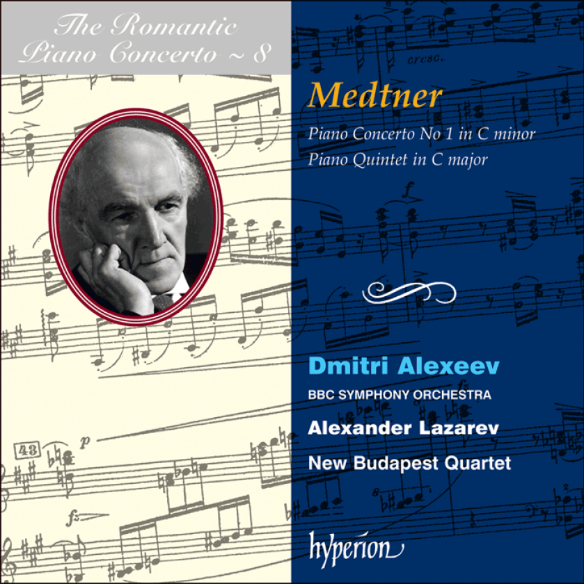 Alexander Lazarev, BBC Symphony Orchestra, Tony Faulkner, Dmitri Alexeev, Arthus Johnson, New Budapest Quartet Choir  Medtner: Piano Concerto No 1; Piano Quintet  CD