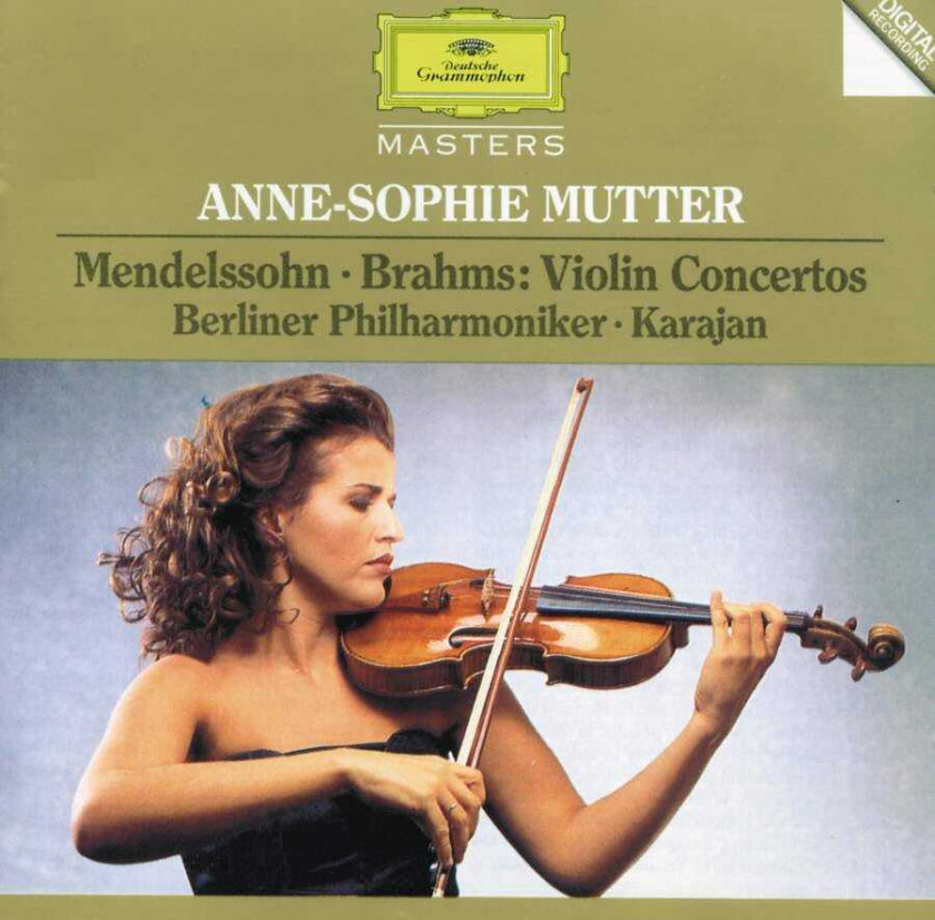 AnneSophie Mutter, Herbert Von Karajan, Michel Glotz, Günter Hermanns, Berlin Philharmonic Orchestra Mendelssohn/Brahms: Violin Concertos CD