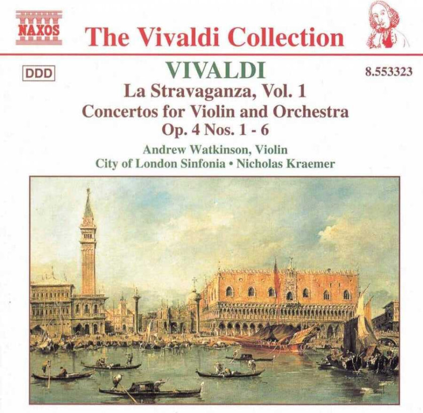 City Of London Sinfonia Orchestra, Nicholas Kraemer, Andrew Watkinson Vivaldi: Concertos, Op 4 Nos 16 CD
