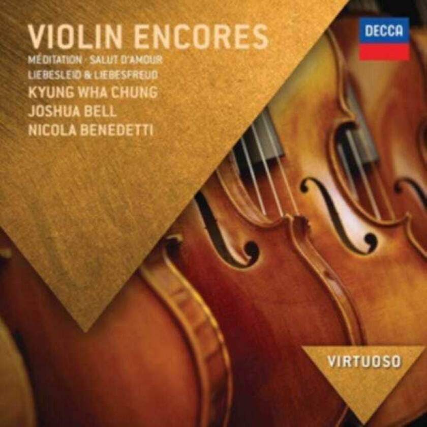 Diverse Klassisk, John Williams, Nicola Benedetti, Joshua Bell, KyungWha Chung, Fritz Kreisler, Vittorio Monti Violin Encores CD