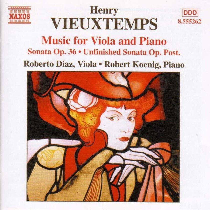 Henry Vieuxtemps, Robert Koenig, Roberto Díaz  Vieuxtemps: Viola & Piano Chamber Works  CD