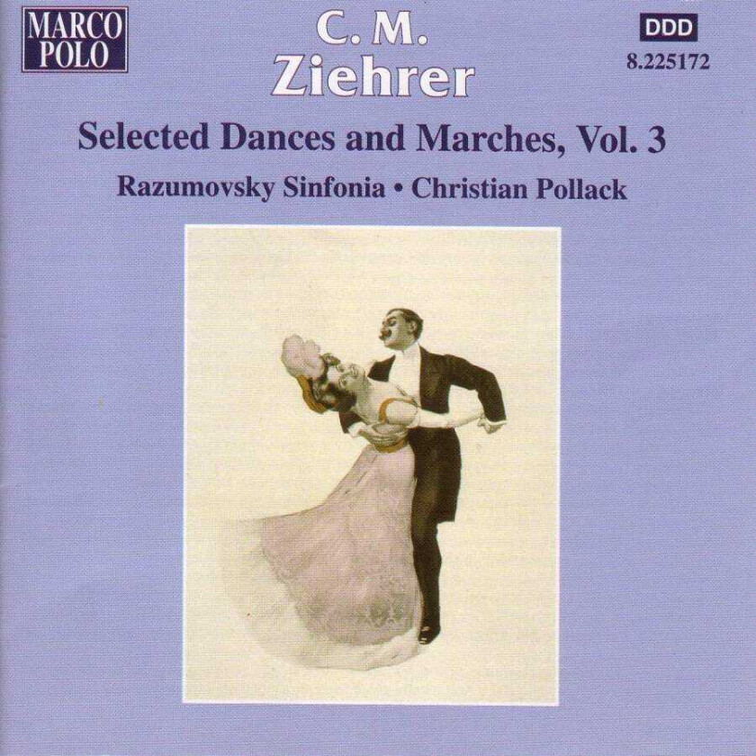 Carl Michael Ziehrer, Razumovsky Sinfonia Orchestra, Christian Pollack Ziehrer: Orchestral Works Vol 3 CD