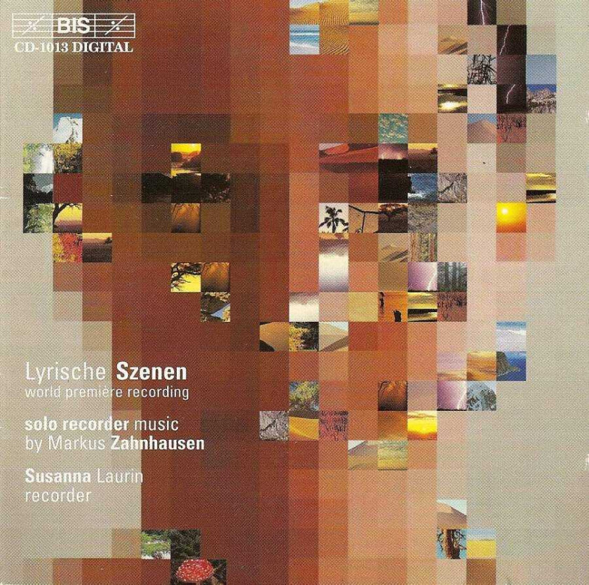 Marion Schwebel, Susanna Laurin, Markus Zahnhausen Zahnhausen: Solo Recorder Music CD